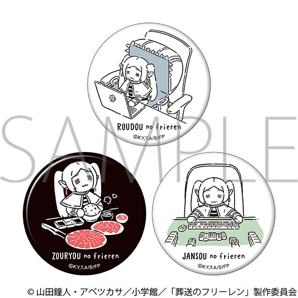 "Freiren of the Funeral" Pin Set / Freiren: Work, Extra Portions, and the Mahjong Parlor
