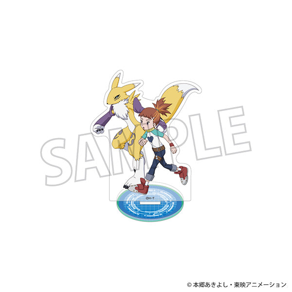 『デジモンテイマーズ』アクリルスタンド/牧野留姫&レナモン