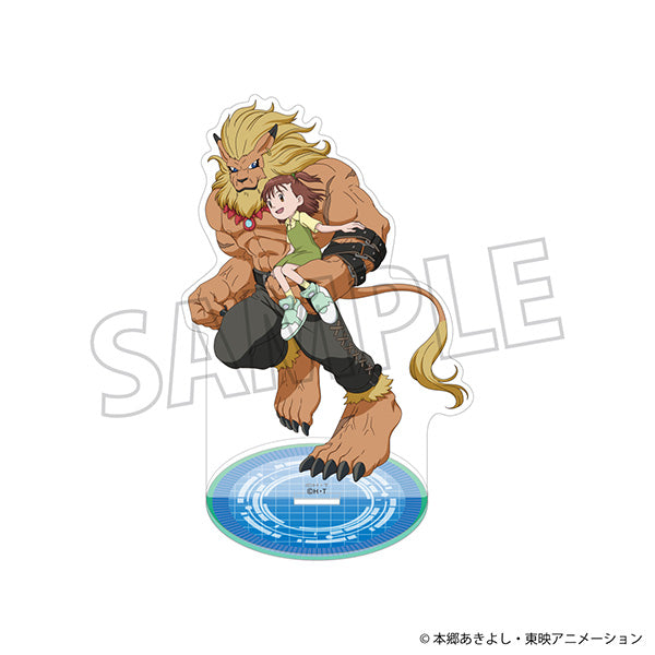 『デジモンテイマーズ』アクリルスタンド/加藤樹莉&レオモン