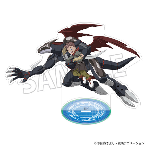『デジモンテイマーズ』アクリルスタンド/秋山遼&サイバードラモン