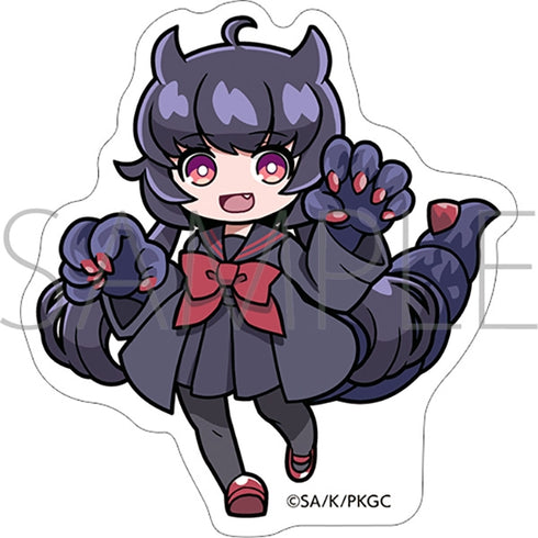 『乙女怪獣キャラメリゼ』ステッカー/赤石黒絵(半獣化)