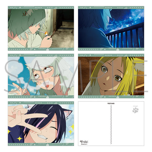 『ヤニねこ』ポストカードセット/第1~2話