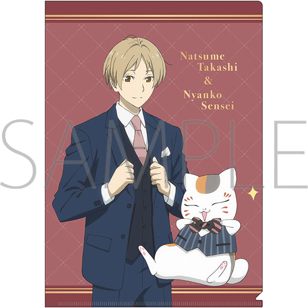 "Natsume's Book of Friends" Clear File / Takashi Natsume (Formal Version)