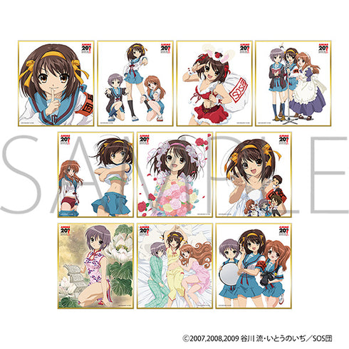 《凉宫春日的忧郁》迷你色纸收藏集【BOX】