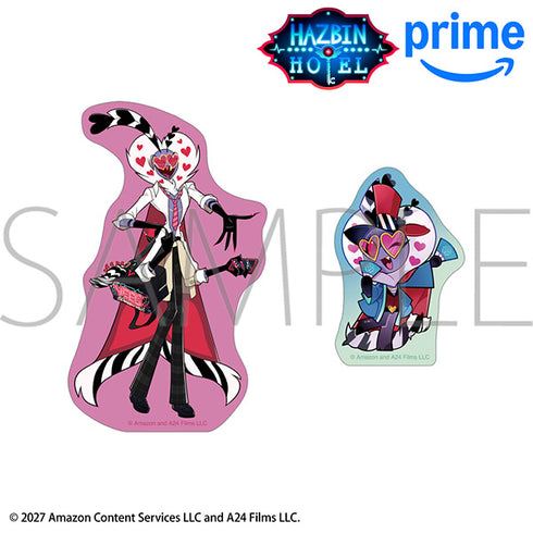 "Welcome to the Hazbin Hotel" Sticker Set / Valentino After School
