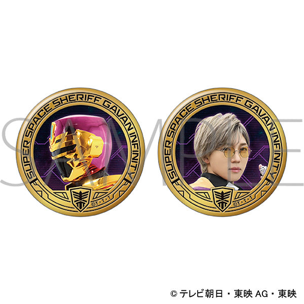 "Super Space Detective Gavan" Infinity Metallux Magnet Set / Kazuna Fuba & Gavan Ryia