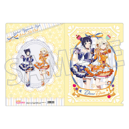『ラブライブ!虹ヶ咲学園スクールアイドル同好会』クリアファイル/Sweet Collection ver. DiverDiva