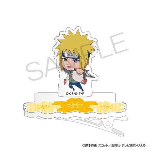 『NARUTO-ナルト- 疾風伝』NARUTO-ナルト- 疾風伝 にいてんごキャラのるヘアクリップ 桜ver. 波風ミナト