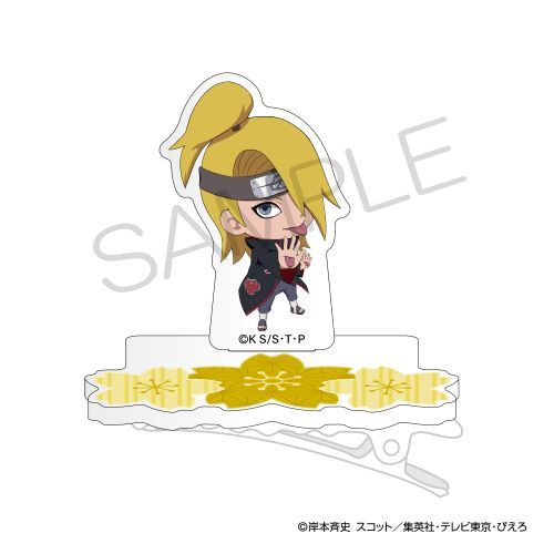 『NARUTO-ナルト- 疾風伝』NARUTO-ナルト- 疾風伝 にいてんごキャラのるヘアクリップ 桜ver. デイダラ