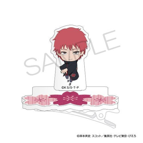 『NARUTO-ナルト- 疾風伝』NARUTO-ナルト- 疾風伝 にいてんごキャラのるヘアクリップ 桜ver. サソリ