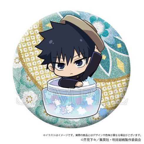 『呪術廻戦』きらきら缶バッジ Japanese Sweets ver. 伏黒恵