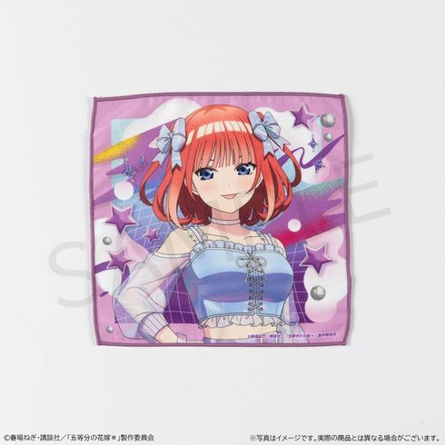 『五等分の花嫁*』マイクロファイバーハンドタオル 中野二乃