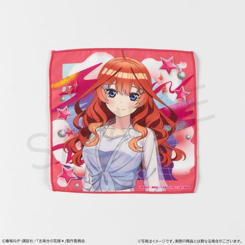 『五等分の花嫁*』マイクロファイバーハンドタオル 中野五月