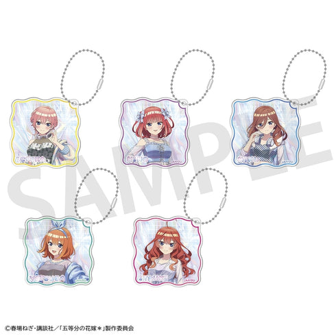 『五等分の花嫁*』キラキラアクリルキーホルダー 中野一花