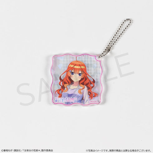 『五等分の花嫁*』キラキラアクリルキーホルダー 中野五月