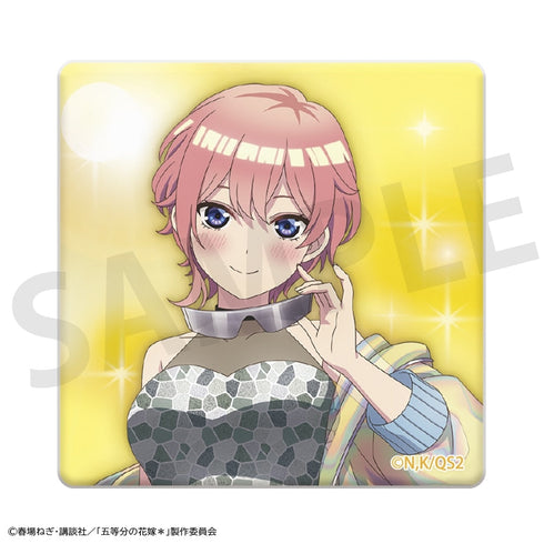 『五等分の花嫁*』スクエア缶バッジ 中野一花