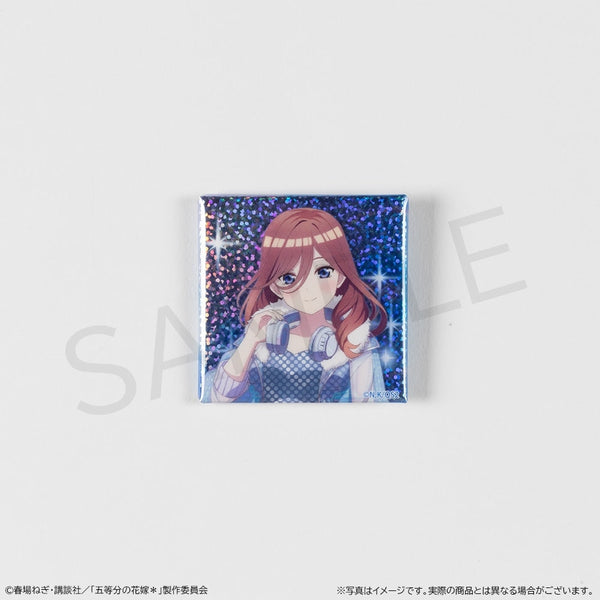 『五等分の花嫁*』スクエア缶バッジ 中野三玖