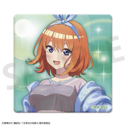 『五等分の花嫁*』スクエア缶バッジ 中野四葉