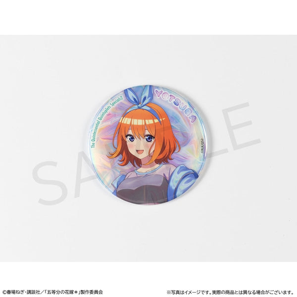 『五等分の花嫁*』おおきなキラキラ缶バッジ 中野四葉