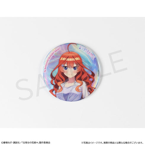 『五等分の花嫁*』おおきなキラキラ缶バッジ 中野五月