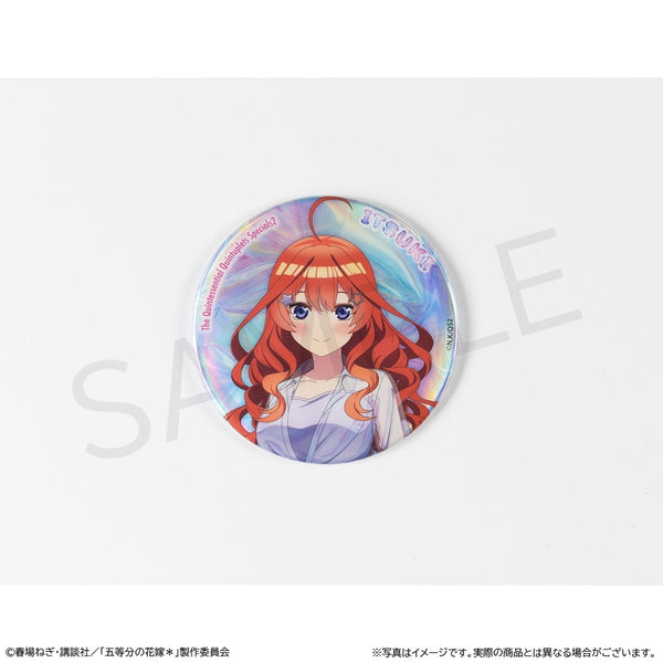 『五等分の花嫁*』おおきなキラキラ缶バッジ 中野五月