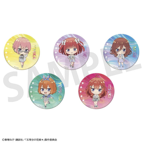 『五等分の花嫁*』トレーディングキラキラ缶バッジミニ【BOX】