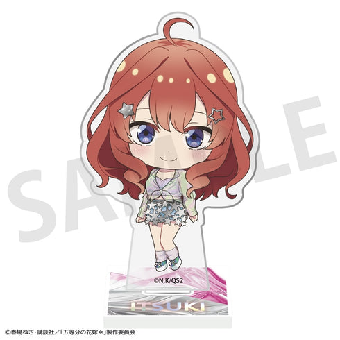 『五等分の花嫁*』ミニアクリルスタンドプレート 中野五月