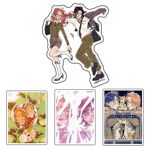 『気になってる人が男じゃなかった』ステッカー B