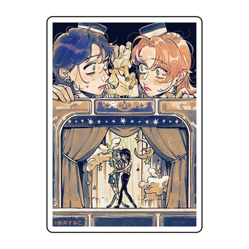 『気になってる人が男じゃなかった』ステッカー C