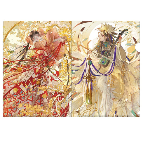 『緋花 根の国底の果て 七原しえ画集』クリアファイル