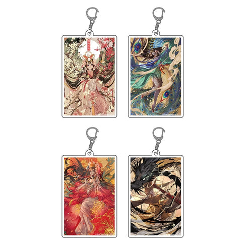 『緋花 根の国底の果て 七原しえ画集』アクリルキーホルダー B