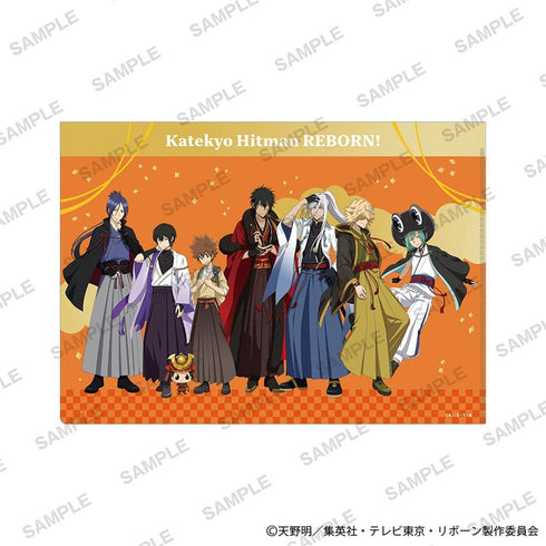 『家庭教師ヒットマンREBORN!』A4クリアファイル 和モダンver. リボーン&沢田綱吉