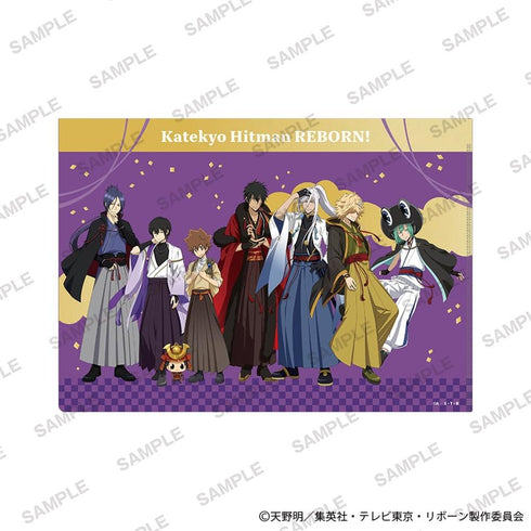 『家庭教師ヒットマンREBORN!』A4クリアファイル 和モダンver. 雲雀恭弥