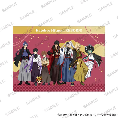 『家庭教師ヒットマンREBORN!』A4クリアファイル 和モダンver. XANXUS(10年後)