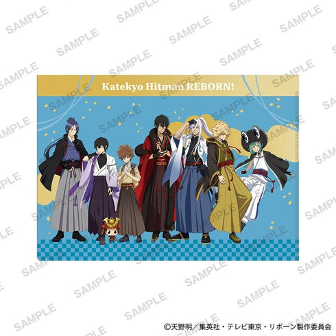 『家庭教師ヒットマンREBORN!』A4クリアファイル 和モダンver. スクアーロ(10年後)