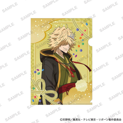 『家庭教師ヒットマンREBORN!』A4クリアファイル 和モダンver. ベルフェゴール(10年後)