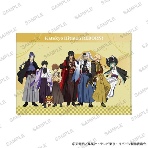 『家庭教師ヒットマンREBORN!』A4クリアファイル 和モダンver. ベルフェゴール(10年後)
