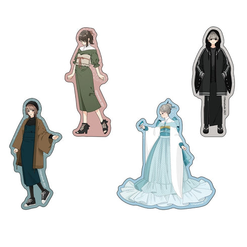 『現代創作和服 花月作品集』ステッカー B