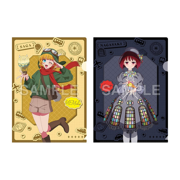 『【推しの子】』『【47都道府県の子】』クリアファイルセット MEMちょ(佐賀県)& 有馬かな(長崎県)