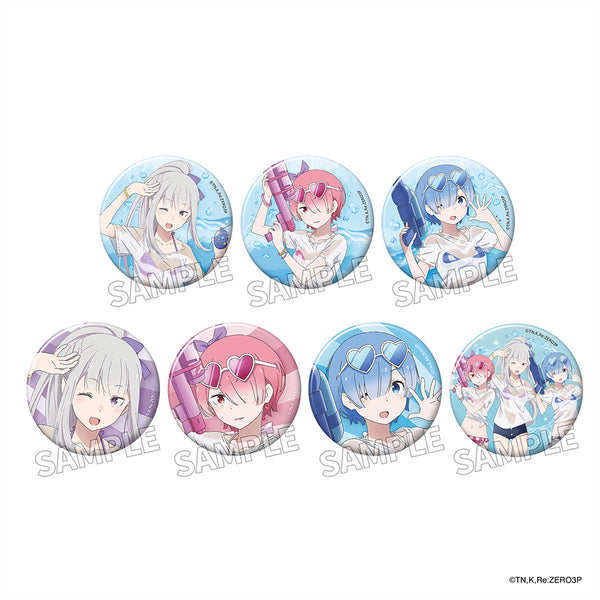 『Re:ゼロから始める異世界生活』トレーディング缶バッジ 水遊び ver.【BOX】