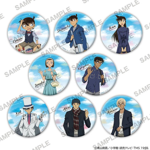 『名探偵コナン』缶バッジ+ トラベルver.【BOX】
