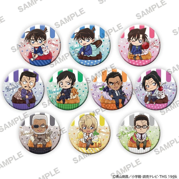 『名探偵コナン』キラキラ缶バッジコレクション カップケーキver.【BOX】