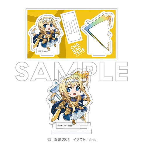 『abec/BUNBUN』20th Exhibition CHARACTERS ミニキャラアクリルフィギュア『ソードアート・オンライン』アリス
