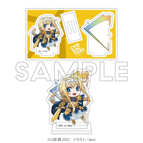 『abec/BUNBUN』20th Exhibition CHARACTERS ミニキャラアクリルフィギュア『ソードアート・オンライン』アリス