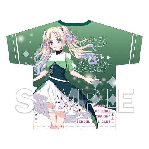 『ラブライブ!蓮ノ空女学院スクールアイドルクラブ』フルグラフィックTシャツ Ver.翠鱗舞 大沢瑠璃乃