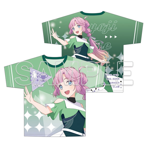 『ラブライブ!蓮ノ空女学院スクールアイドルクラブ』フルグラフィックTシャツ Ver.翠鱗舞 安養寺姫芽