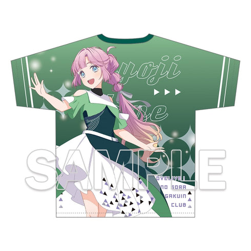 『ラブライブ!蓮ノ空女学院スクールアイドルクラブ』フルグラフィックTシャツ Ver.翠鱗舞 安養寺姫芽