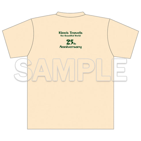 『キノの旅 the Beautiful World』25周年記念 Tシャツ C 騎士キノ&パイロットキノ Lサイズ