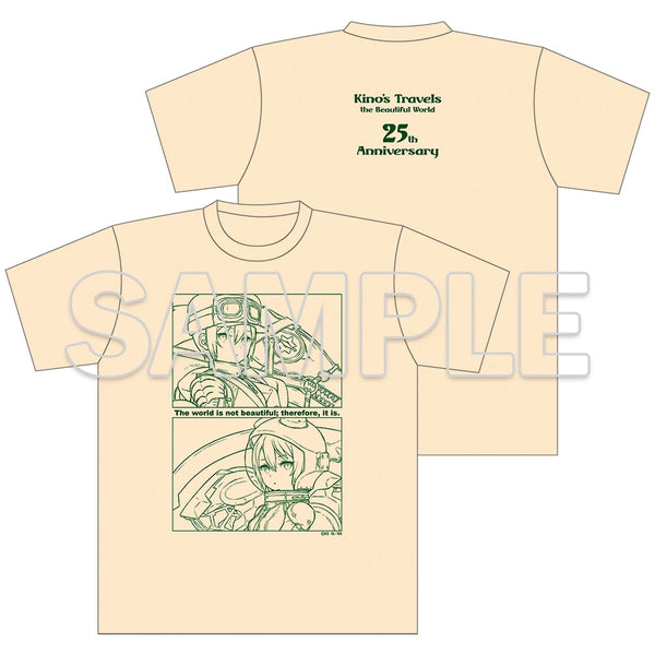『キノの旅 the Beautiful World』25周年記念 Tシャツ C 騎士キノ&パイロットキノ XLサイズ