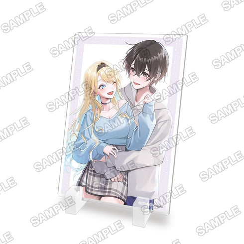 『経験済みなキミと、経験ゼロなオレが、お付き合いする話。』原作5周年記念アクリルプレートA